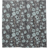 Rideaux De Douche Aquarelle de Poppies (Devant)