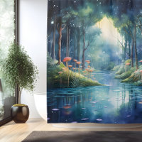 Aquarelle Enchanted Forest Lake