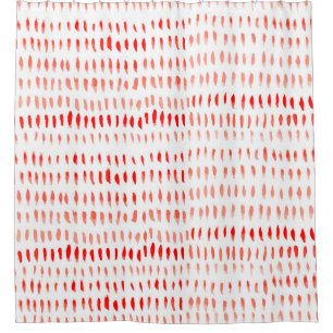 Rideaux De Douche Aquarelle lineart motif transparent