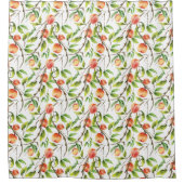 Rideaux De Douche Aquarelle - Pêche fraîche (Devant)