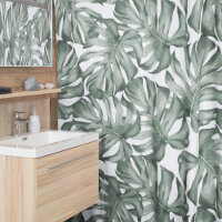 Aquarelle tropicale Oasis moderne Feuille Motif