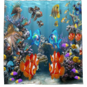 Rideaux De Douche Aquarium (Devant)
