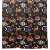 Rideaux De Douche Aquatic animals | ocean underwater life (Devant)