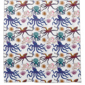 Rideaux De Douche Aquatic animals | ocean underwater life (Devant)