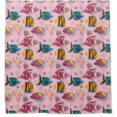 Rideaux De Douche Aquatic animals | ocean underwlife 3 (Devant)