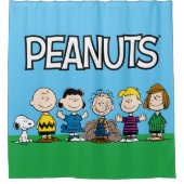 Rideaux De Douche Arachides amis dans une rangée (Devant)