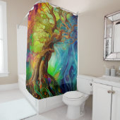 Rideaux De Douche Arbre à bijoux (En situation)