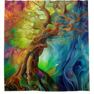 Rideaux De Douche Arbre à bijoux