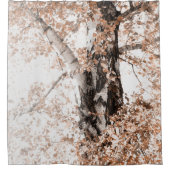 Rideaux De Douche Arbre à oiseaux rêvé #3 #wall #art (Devant)