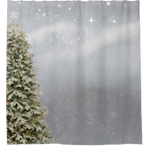 Rideaux De Douche Arbre de Noël