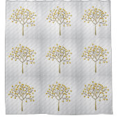 Rideaux De Douche Arbre dorée (Devant)