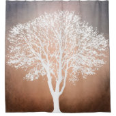 Rideaux De Douche Arbre silhouette Design 204 (Devant)