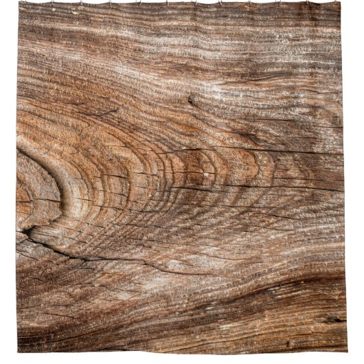Rideaux De Douche Arbre texture bois massif brut (Devant)