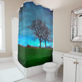 Rideaux De Douche Arbres (En situation)