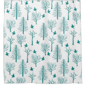 Rideaux De Douche Arbres d'hiver (Devant)
