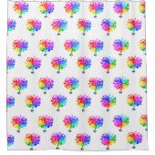 Rideaux De Douche Arbres du spectre autiste (Devant)