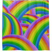 Rideaux De Douche Arc-en-ciel de couleur (Devant)
