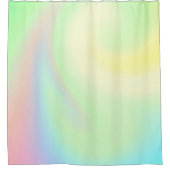 Rideaux De Douche Arc-en-ciel de couleur pastel (Devant)
