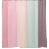 Rideaux De Douche arc-en-ciel pastel (Devant)