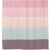 Rideaux De Douche arc-en-ciel pastel (Devant)