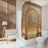 Rideaux De Douche Arche de célébration de l'or luxueuse : Mariage él