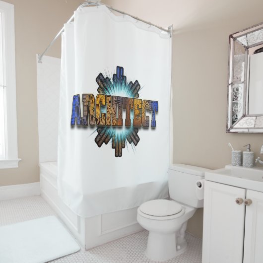 Rideaux De Douche Architecte DTW Architectes Merch (En situation)