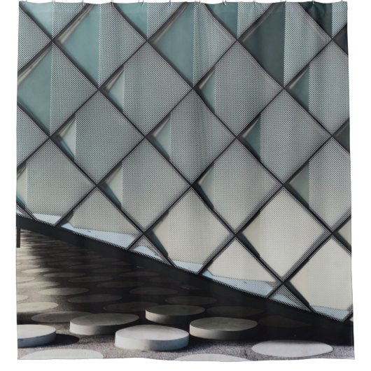 Rideaux De Douche Architectural photography of concrete wall (Devant)