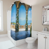 Rideaux De Douche Arcs d'Italie (En situation)