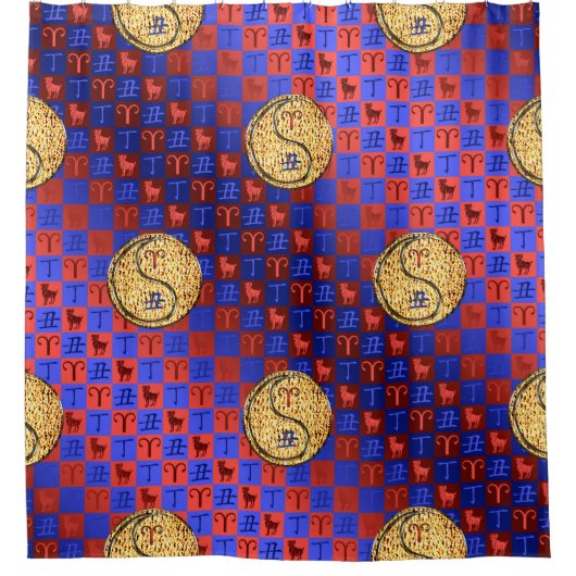 Rideaux De Douche Aries & Fire Ox (Devant)