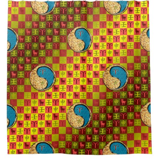 Rideaux De Douche Aries & Water Monkey (Devant)