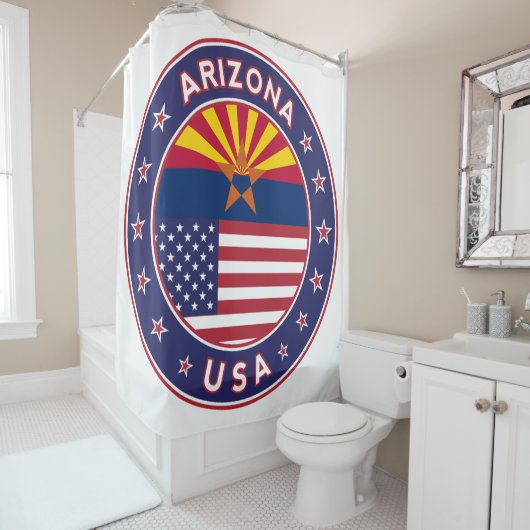 Rideaux De Douche Arizona (En situation)