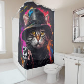 Rideaux De Douche Arme à canne Imaginaire (En situation)