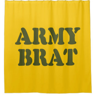 RIDEAUX DE DOUCHE ARMÉE BRAT