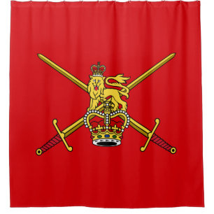 Rideaux De Douche Armée britannique (armée britannique)