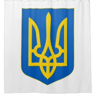 Rideaux De Douche Armoiries de l'Ukraine