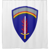 Rideaux De Douche Army Europe USAREUR (Devant)