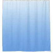 Rideaux De Douche Arrière - plan bleu pâle (Devant)