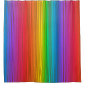 Rideaux De Douche Arrière - plan coloré d'arc-en-ciel (Devant)