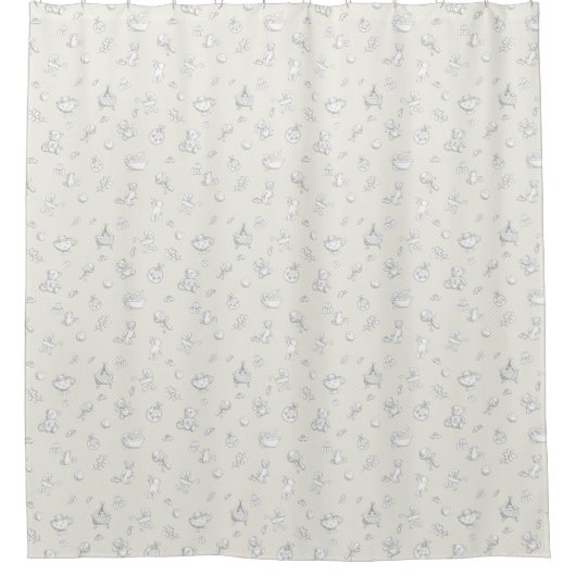 Rideaux De Douche Arrière - plan de bébé (Devant)