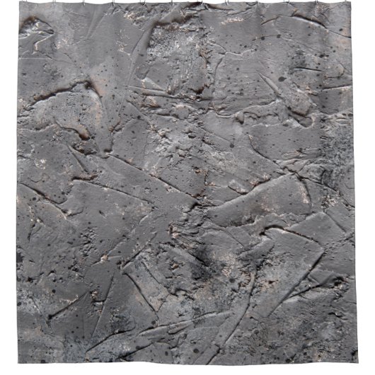 Rideaux De Douche Arrière - plan de texture grunge foncé, paroi de p (Devant)