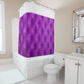 Rideaux De Douche Arrière - plan textile violet velours violet capit (En situation)