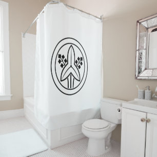 Rideaux De Douche Arrowhead ombragé en cercle