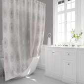 Rideaux De Douche Art à motifs floraux de plage de sable