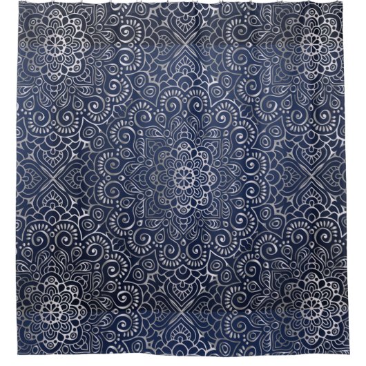 Rideaux De Douche Art argenté - Déco (Devant)