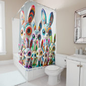 Rideaux De Douche Art Bunny (En situation)