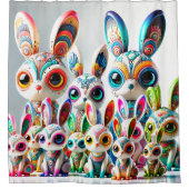 Rideaux De Douche Art Bunny (Devant)