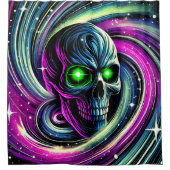 Rideaux De Douche Art crâne (Devant)