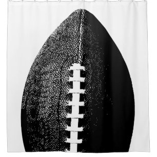 Rideaux De Douche Art de bruit du football - sports minimaux