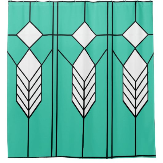 Rideaux De Douche Art déco (Devant)