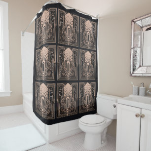 Rideaux De Douche Art déco